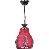 Mikasso Balance Life Hundle Kırmızı-Krom Tekli Avize Mur 1281497 31 - 50 Hasırotu Belirtilmemiş Çok Renkli S
