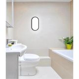 Mikasso Balkon Lambası Teras Lambası Oval Duvar Lambası 20 Watt Beyaz Işık Banyo Lambası Tavan Lambası - Çok Renkli