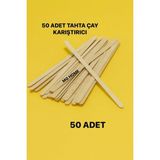 Mikasso Bambu Tahta Karıştırıcı Çelik Bej