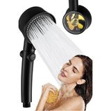 Mikasso Banyo Duş Başlığı Filtreli Yüksek Basınçlı El Duşu Banyo Fiskiyesi Duş Sistemleri Banyo Aksesuar Met