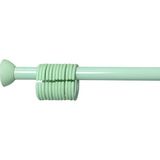 Mikasso Banyo Perde Borusu 120CM-200CM Yeşil Duş Perde Borusu Duşakabin Perde Askısı Yaylı Duş Borusu Metal - Çok Renkli