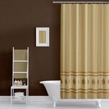 Mikasso Banyo Perdesi 1X110X200 Tek Kanat Duş Perdesi Halka Hediyeli 5030 Çok Renkli