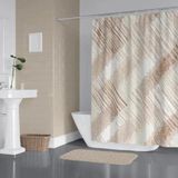 Mikasso Banyo Perdesi 1X120X200 Tek Kanat Duş Perdesi Halka Hediyeli 4250 Çok Renkli