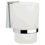 Mikasso Banyo Piramit Diş Fırçalık Krom 0003752 8699421212073 Cam Gri - Çok Renkli