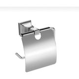 Mikasso Banyo Tuvalet Kağıtlığı Salda Design Silver Gümüş Pirinç Kağıtlık Çelik Gri - Çok Renkli