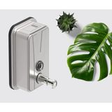 Mikasso Bej Dux Duvara Monte Krom Sıvı Sabunluk 500 ml Paslanmaz Metal Metal Bej - Çok Renkli