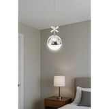 Mikasso Berfin Modern Şık Dekoratif Tekli Avize Hol Cafe Antre Salon Koridor Mutfak Metal 1 Gu5.3 Metalik An - Çok Renkli
