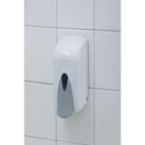 Mikasso Beyaz 500 ml Hazneli Üstten Doldurmalı Köpük Sabunluk Dispanseri Banyo Wc Tuvalet ve Mutfak Aparatı - Çok Renkli