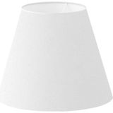 Mikasso Beyaz Lambader Başlığı Çap 35 cm Kumaş Konik LB808 Kumaş Beyaz - Çok Renkli