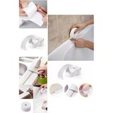 Mikasso Beyaz Su Sızdırmaz Bant Mutfak Banyo Lavabo Küvet Kenar Bandı Beyaz