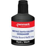 Mikasso Beyaz Tahta Kalem Mürekkebi Mavi 100 cc Dolma Kalem Mürekkebi - Çok Renkli