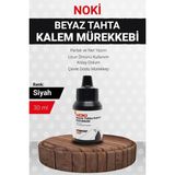 Mikasso Beyaz Tahta Kalemi Mürekkebi Siyah 30 ml Tahta Kalem Mürekkebi - Çok Renkli