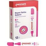 Mikasso Beyaz Tahta Kalemi Pembe Pembe - Çok Renkli