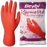 Mikasso Beybi Karmelita Bulaşık Eldiveni No:8,5 Çok Renkli