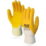Mikasso Beybi KN350 Pamuklu Sarı Nitril Eldiven No:10 Xl Sarı