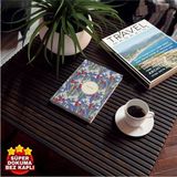 Mikasso Bez Ciltli Çizgili Defter Sert Kapaklı 160 Yaprak 14X2 0cm -7 Sert Düz Çizgili 160 Yaprak Orta Boy M - Çok Renkli