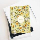 Mikasso Bez Ciltli Çizgili Defter Sert Kapaklı 160 Yaprak 14X20CM -4 Sert Düz Çizgili 160 Yaprak Orta Boy Ye - Çok Renkli