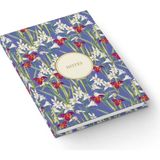 Mikasso Bez Ciltli Çizgisiz Defter Sert Kapaklı 160 Yaprak 14X20CM -7 Sert Düz Çizgisiz 160 Yaprak Orta Boy - Çok Renkli