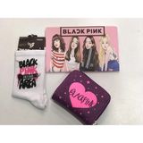 Mikasso Blackpink Defter Cüzdan Çorap Karton Düz Çizgili Küçük Boy Pembe Konsept Defterler A4 60 Yaprak - Çok Renkli