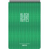 Mikasso Block For Notes A5 Spiralli Pp Kapak Bloknot (Not Defteri) 100 Yaprak Kareli (6 Lı Paket) 2933 Küp N - Çok Renkli