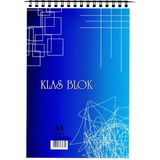 Mikasso Bloknot Spiralli Office Book Çizgili 100 Yp A5Y (6 Adet) Karton Düz Noktalı 36 Yaprak Orta Boy Beyaz - Çok Renkli
