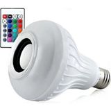 Mikasso Bluetooth Hoparlör Rgb Ledli Lamba Kumandalı Mp3 Çalar Ampul Renkli Ampul - Çok Renkli