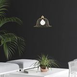 Mikasso Boey Tekli Tel Sarkıt Avize Parlak Gold, Modern Dekoratif Metal Lamba BOEY-11391 1 Belirtilmemiş E27 - Çok Renkli