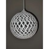 Mikasso Bohem,doğal,top Sarkıt Avize 25*25 1 Belirtilmemiş E27 Beyaz Salon / Oturma Odası - Çok Renkli