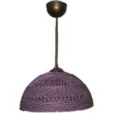 Mikasso Bohem,rustik,modern,hasır,doğal,el Yapımı Sarkıt Avize 16*30 Hasır 1 E27 Çok Renkli Salon / Oturma O