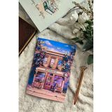 Mikasso Bookshop Kitap Liste Defteri, Zımbalı Defter, 40 Sayfa, Notepad, Memopad, A5,okuma Günlüğü Yumuşak D - Çok Renkli