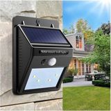 Mikasso Brite 4 Ledli Solar Güneş Enerji Panelli Sensörlü Lamba - Çok Renkli