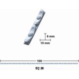 Mikasso Bükülebilir Esnek Çıta 100CM Eç-26 Gri - Çok Renkli
