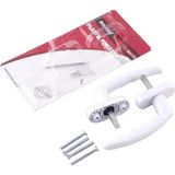 Mikasso Bul-Max Plastik Pencere Kolu Alüminyum Beyaz 2'li (3X11X14CM) - Plastik Gövde Plastik