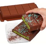 Mikasso Büyük Boy Dubai Çikolatası Yapma Kalıbı Silokon Kek Kalıbı Bpa Free Silikon Kahverengi