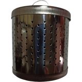 Mikasso Büyük Boy Metal Çaydanlık Içi Kapaklı Süzgeç Çay Demleme Süzgeci 1ADET Metal