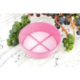 Mikasso Büyük Boy Plastik Elek Plastik Un Eleği 35 Cm-Pembe