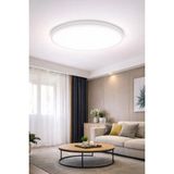 Mikasso Büyük Boy Yüksek Işık LED Aydınınlatma Panel Avize Salon Oturma Odası Banyo Balkon Beyaz Işık Metal - Çok Renkli