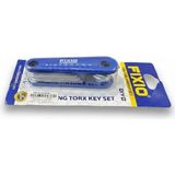 Mikasso Çakı Tipi Torx Allen Anahtar Takımı 8 Li (FC8080) - Çok Renkli