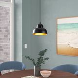 Mikasso Çakır Modern Tekli Sarkıt Avize Siyah, Retro Metal Sıvama Başlık Lamba CAKIR-180BLACK-1 1 Belirtilme - Çok Renkli