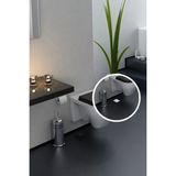 Mikasso Cam Gider Kapağı | Gri Renk | Füme Cam | 4'lü Takım | 15CM x 15CM Cam Çok Renkli
