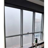 Mikasso Cam Kumlama Folyosu Buzlu Cam Filmi Ofis -Ev-Mutfak Pencere-Cam Balkon Duşakabin (61CM x 4metre) Bel - Çok Renkli