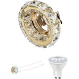 Mikasso Cam Spot + Beyaz Işık GU10 Duy Ampul + GU10 Duy Flora