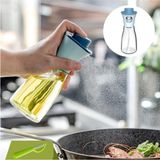 Mikasso Cam Yağdanlık 220 ml Zeytinyağı Sıvıyağ Şişesi Airfryer Sprey Yağlık Mavi