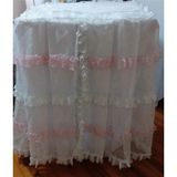 Mikasso Çamaşır Makinesi Örtüsü 21 Polyester Beyaz - Çok Renkli
