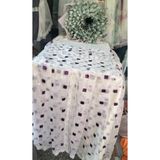 Mikasso Çamaşır Makinesi Örtüsü Polyester Mor - Çok Renkli