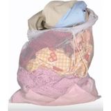Mikasso Çamaşır Makinesi Perde Yıkama Filesi 60 cm x 80 cm Plastik Beyaz