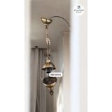Mikasso Camsız Avize Aparatı Metal Metal 1 E14 Kahverengi - Çok Renkli