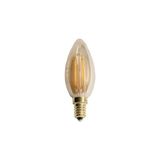 Mikasso Cata 4 Watt Rustik LED Buji Ampül E14 Duylu - Amber CT-4280 - Çok Renkli