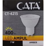 Mikasso Cata 5 Adet 7W Amber Çanak LED Ampul Gu 10 Ct 4215R - Çok Renkli