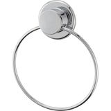 Mikasso Çelik Ayna Yuvarlak Daire Krom Havluluk Vidasız Kendinden YAPIŞKANLI-824 - Çok Renkli